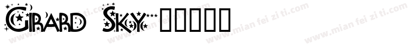 Girard Sky字体转换